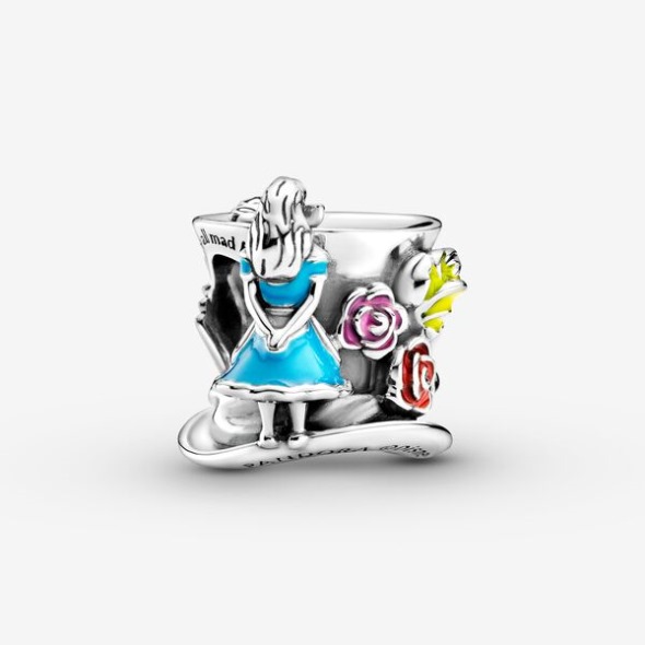 Disney Alice în țara Minunilor Ceaiul Pălărierului Nebun Charm Pandora România