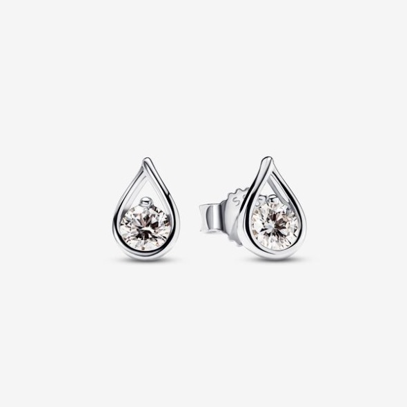 Cercei Cu Diamante De 0,20 Ct Tw Pandora România Brilliance Lab-created