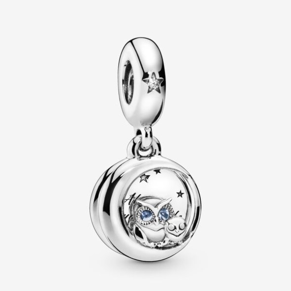 Mereu Lângă Tine Bufniță Dangle Charm Pandora România