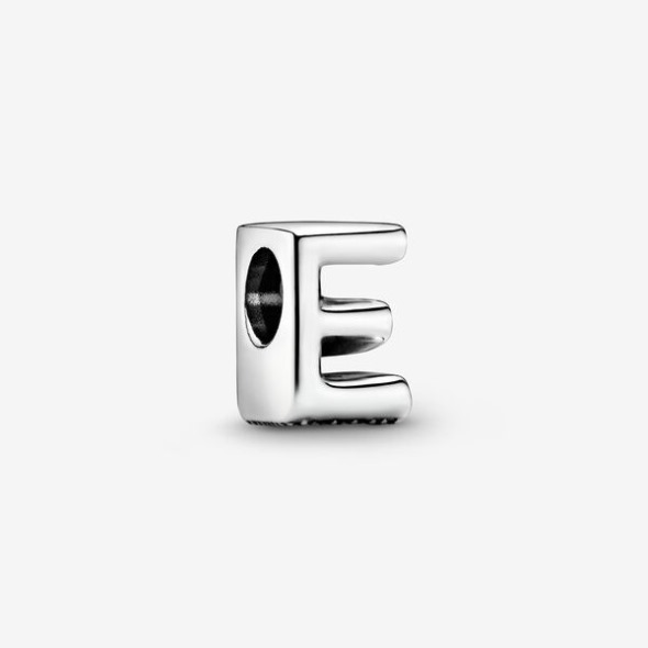 Letter E Alphabet Charm Pandora România