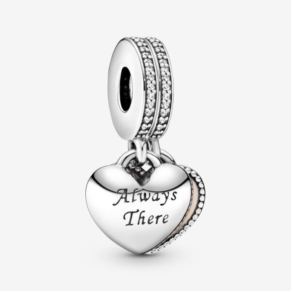 Mereu Acolo Heart Dangle Charm Pandora România
