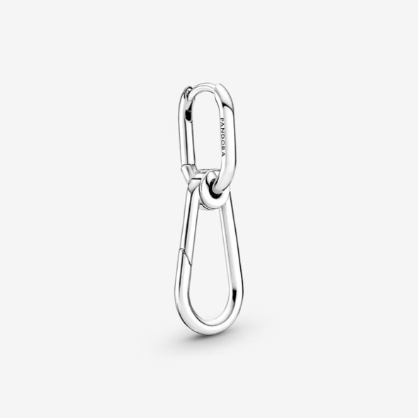 Cercel Pandora România Me Single Hoop Link Silver Sterling