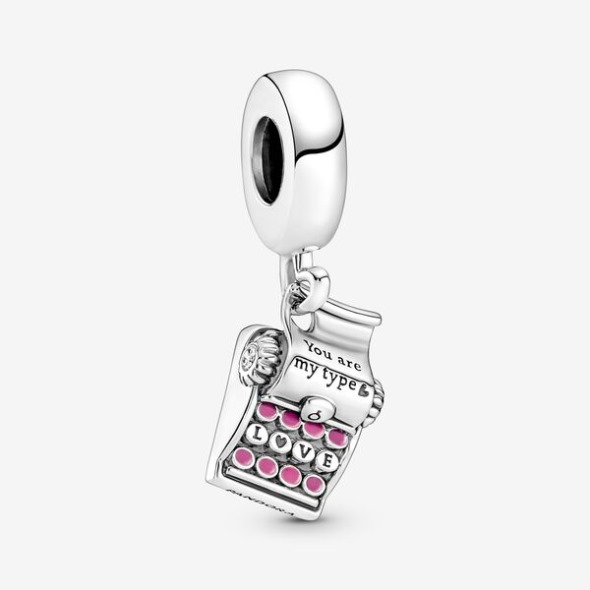 Mașină De Scris Dangle Charm Pandora România