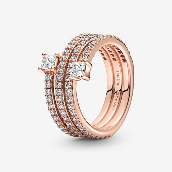 Triple Spiral Ring-final Sale Pandora România