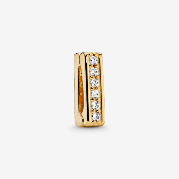 Pandora România Clipă Spumante Charm-sale Finală Placat Cu Aur
