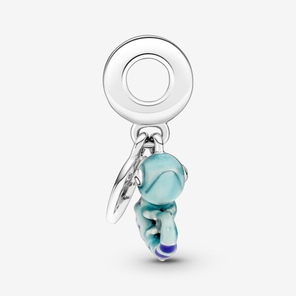 Colour-changer Chameleon Dangle Charm Pandora România