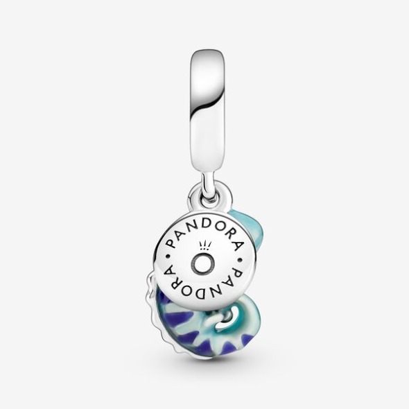 Colour-changer Chameleon Dangle Charm Pandora România