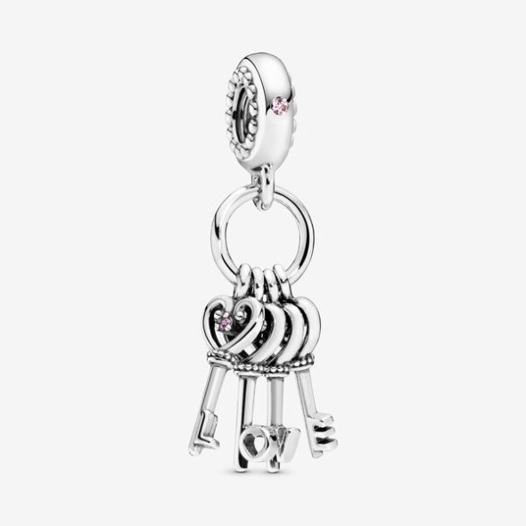 Keys Of Love Dangle Charm Pandora România