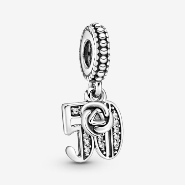50th Celebration Dangle Charm Pandora România