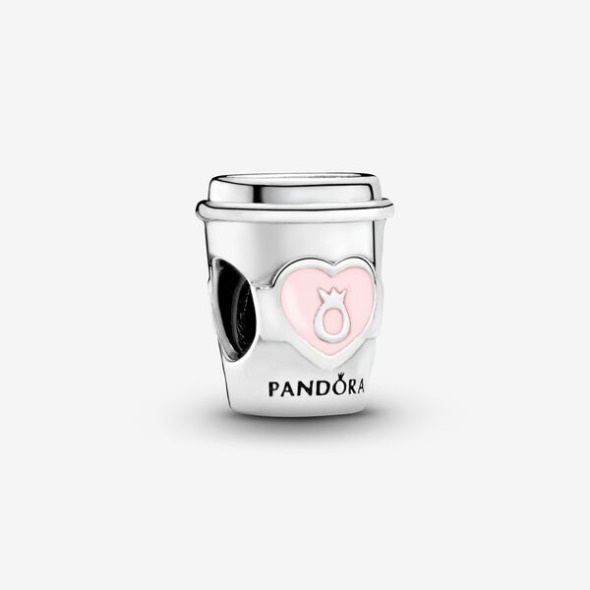 Take A Break Coffee Cup Charm Pandora România