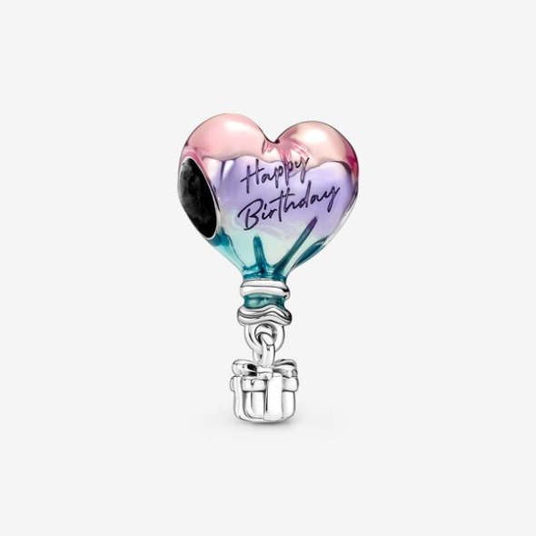 La Multi Ani Charm Balon Cu Aer Cald Pandora Romania
