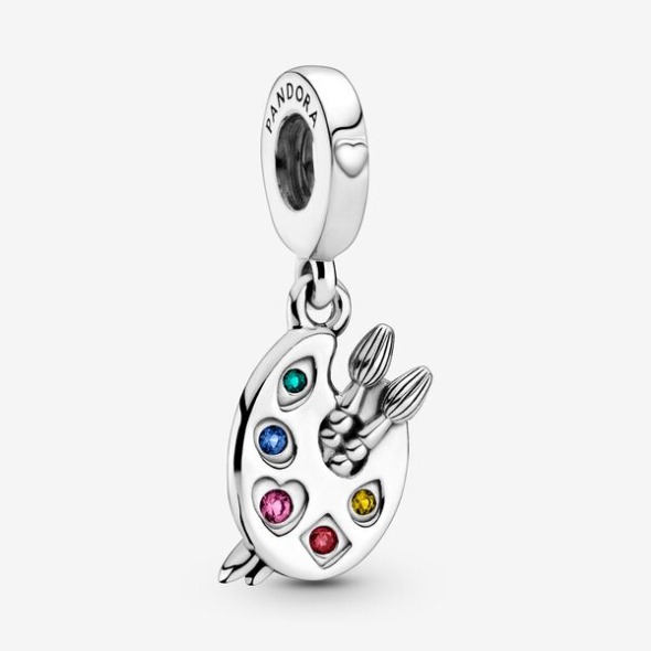 Artist's Palette Dangle Charm Pandora România