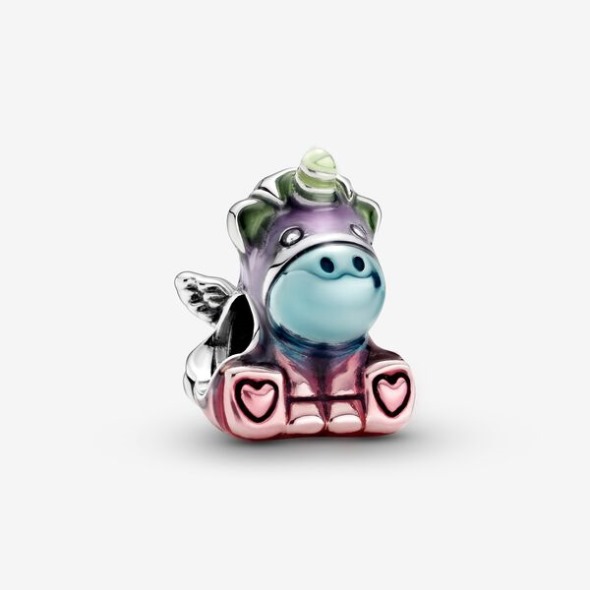 Curcubeu Colorat Bruno The Unicorn Charm Pandora România