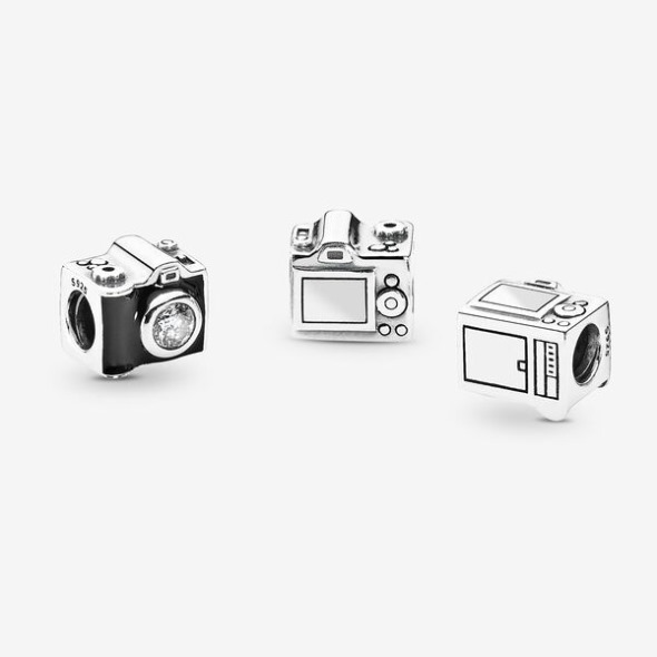 Vintage Camera Charm Pandora România