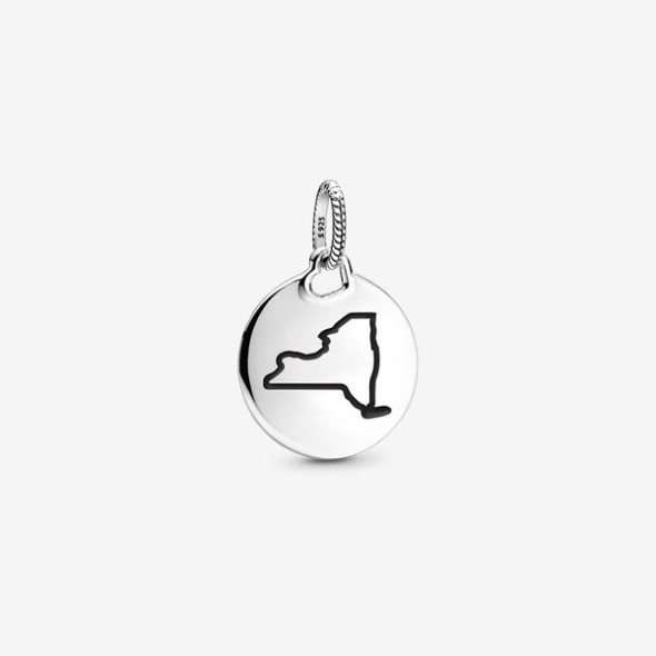 New York Round Pendant Pandora România