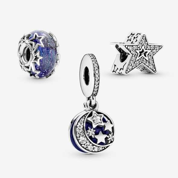 Inside The Galaxy Charm Trio Pandora România