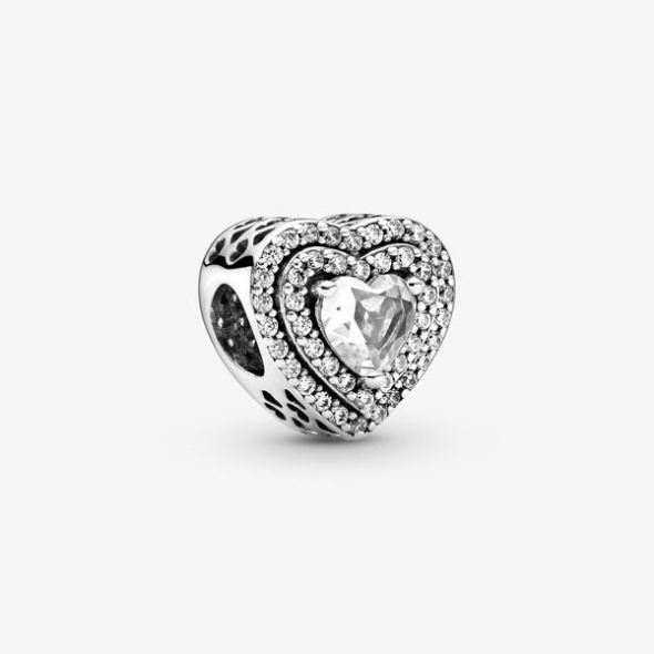 Farmec Inimioare Nivelate Strălucitoare Pandora România Argint Sterling