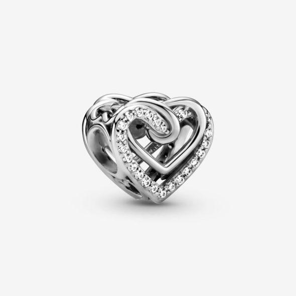 Farmec Inimioare împletite Strălucitoare Pandora România Argint Sterling