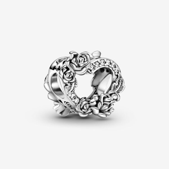 Inima Deschisa Flori De Trandafir Charm Pandora Romania