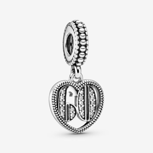 60th Celebration Dangle Charm Pandora România