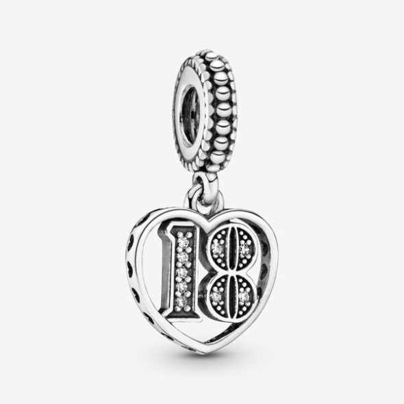 18th Celebration Dangle Charm Pandora România