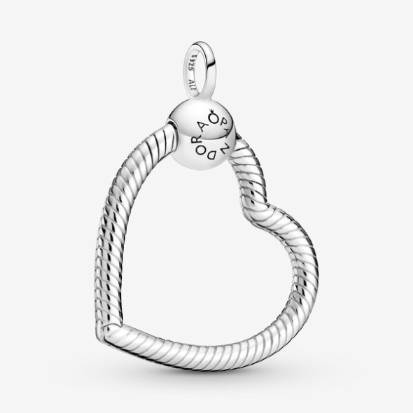 Pandantiv Pandora România Moments Heart Charm Argint Sterling