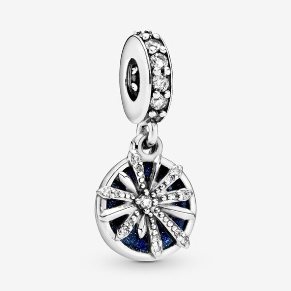 Dazzling Wishes Fireworks Dangle Charm Pandora România
