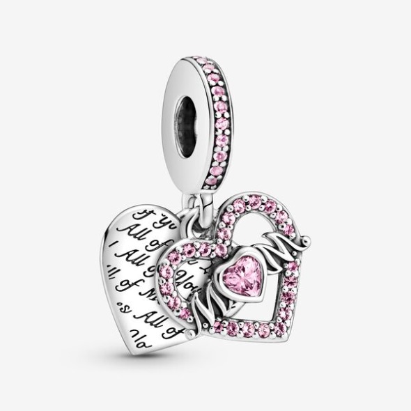 Heart Mom Dangle Charm Pandora România