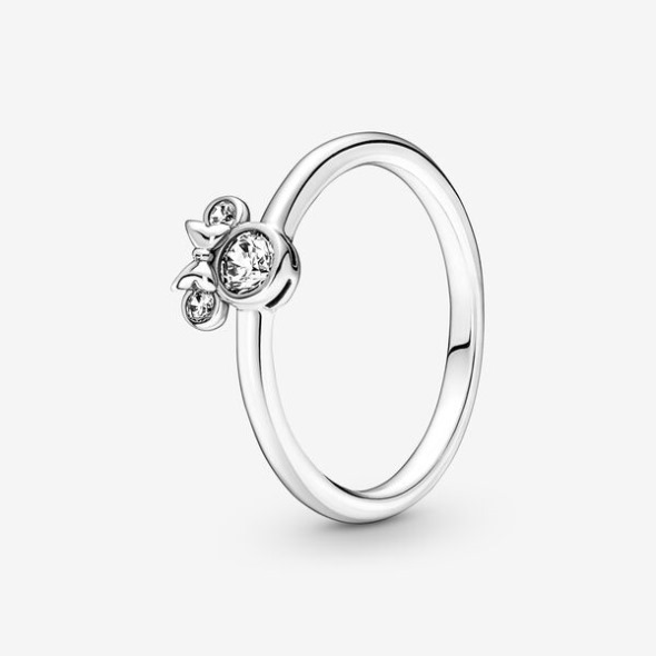 Disney Minnie Mouse Sparkling Head Ring Pandora România