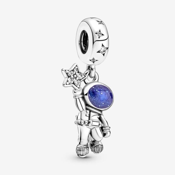 Astronaut In The Galaxy Dangle Charm Pandora România