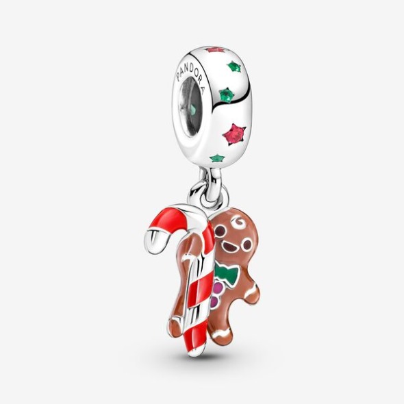 Gingerbread Man Dangle Charm Pandora România