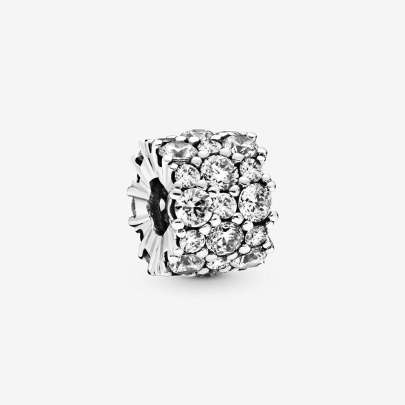 Pandora România Clear Sparkle Charm