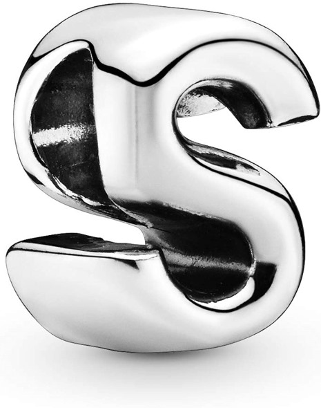 Breloc Pandora România Letter 925 Sterling Silver