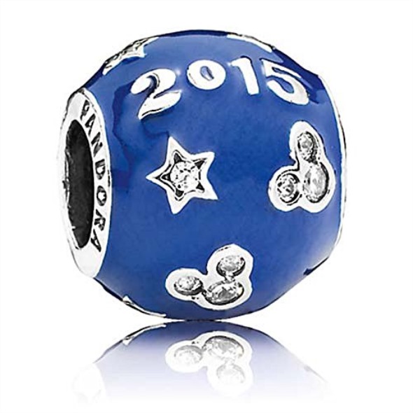 Pandora România Mickey Mouse Disney Parks Exclusiv Happy Blue Year 2015 Disneyland Charm