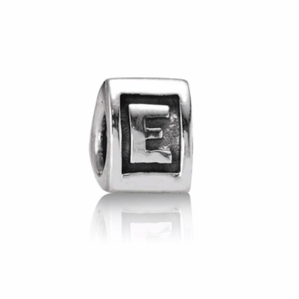 Pandora România Pensionat Sterling Silver Alfabet Mărgele Litera E