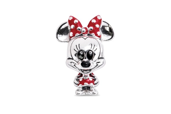 Pandora România Disney Minnie Mouse Rochie Cu Puncte Arc Farmec