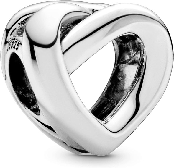 Bijuterii Pandora România Inimă înnodată Breloc Din Argint Sterling