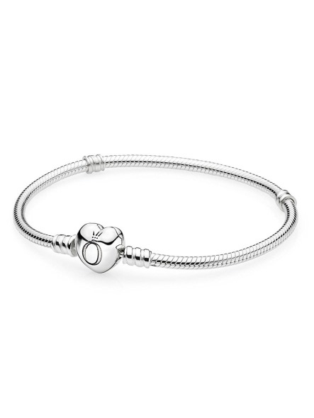 Bratara Charm Pandora Romania Moments Argint Cu Inchizator Inima
