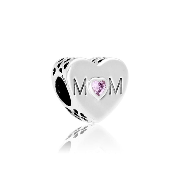 Charm Pandora România Inimă De Mamă Cu Zirconiu Mov